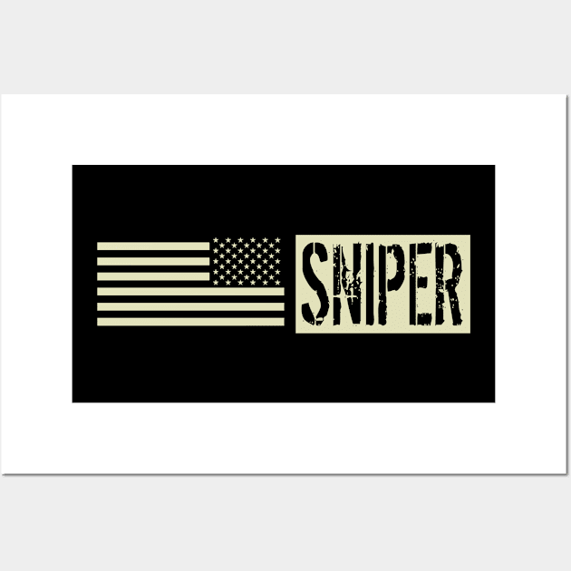 Sniper Wall Art by Jared S Davies